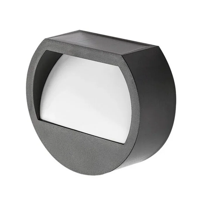 RABALUX Aplique Exterior Solar Narmada LED 0,5W 13Lm 4000K IP44 RAB-77004