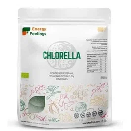 ENERGY FEELINGS Chlorella en polvo 1kg ECO VEGAN SG