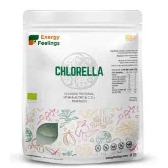 ENERGY FEELINGS Chlorella en polvo 1kg ECO VEGAN SG ENERGY FEELINGS Chlorella en polvo 1kg ECO VEGAN SG