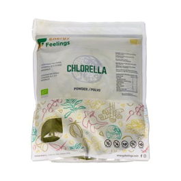 ENERGY FEELINGS Chlorella en Polvo 1Kg Ecológico Vegano Sin Gluten