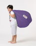 Atelier Del Sofa Puff de Jardín Púrpura 100% Poliéster Impermeable para Exterior