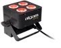 Algamlight Foco Proyector LED 4 x 10W RGBW Algamlight con 4 LEDs de 10W y Ángulo de Haz de 22°, Control DMX y Modos Automático y Musical