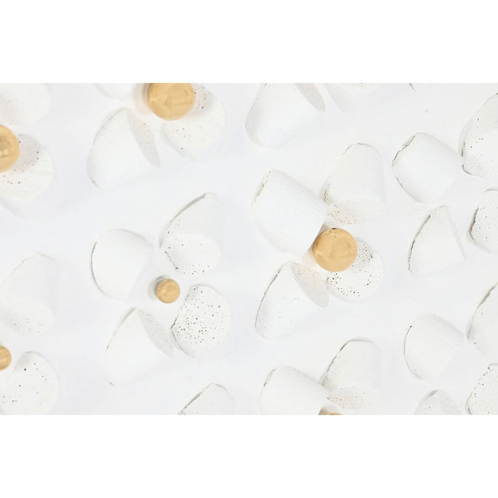 DKD Home Decor Cuadro Lienzo Abstracto Pack de 2 (100x100 cm) en Negro y Blanco