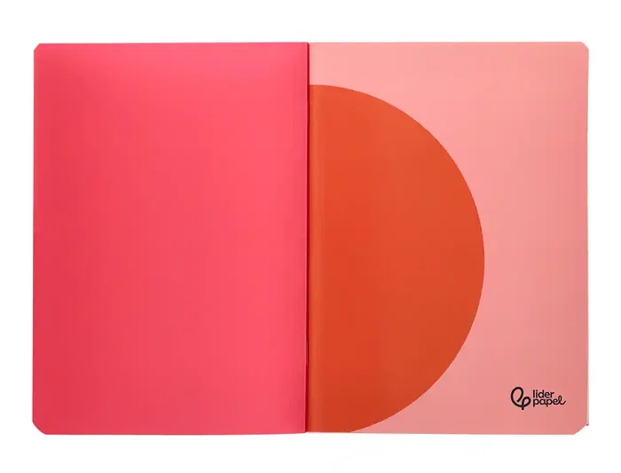 Liderpapel Libreta Tapa Plástico A5 48 Hojas 90gr Pauta 4 3,5mm Colores Surtidos