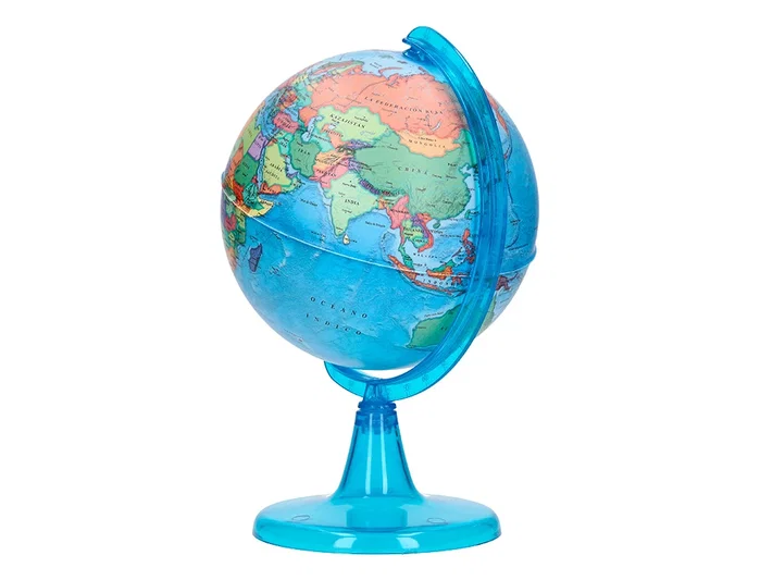 Liderpapel Globo terráqueo mapa político de 15 cm