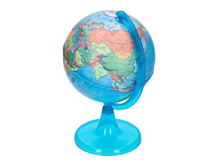 Liderpapel Globo terráqueo mapa político de 15 cm