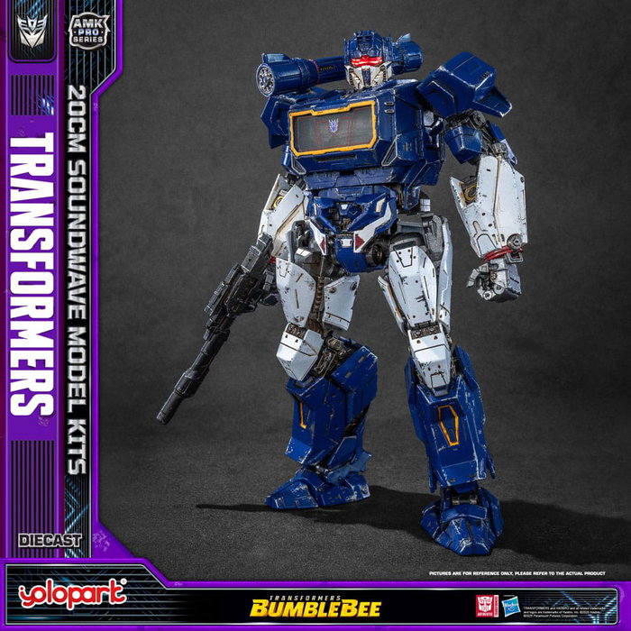 Yolopark Transformers: Bumblebee Maqueta AMK Pro Series Soundwave (Oversea Version)