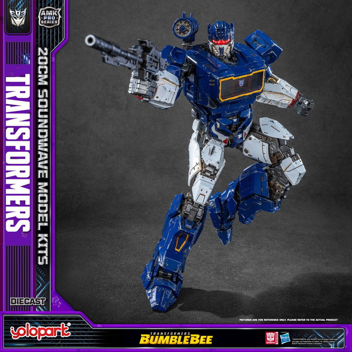 Yolopark Transformers: Bumblebee Maqueta AMK Pro Series Soundwave (Oversea Version)