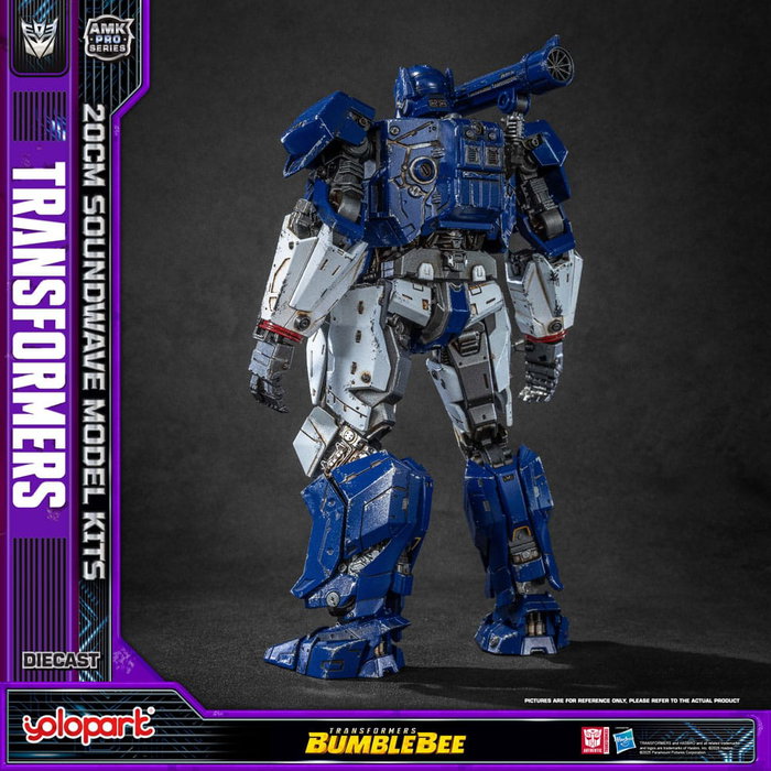 Yolopark Transformers: Bumblebee Maqueta AMK Pro Series Soundwave (Oversea Version)