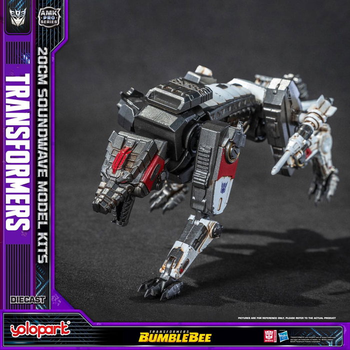 Yolopark Transformers: Bumblebee Maqueta AMK Pro Series Soundwave (Oversea Version)