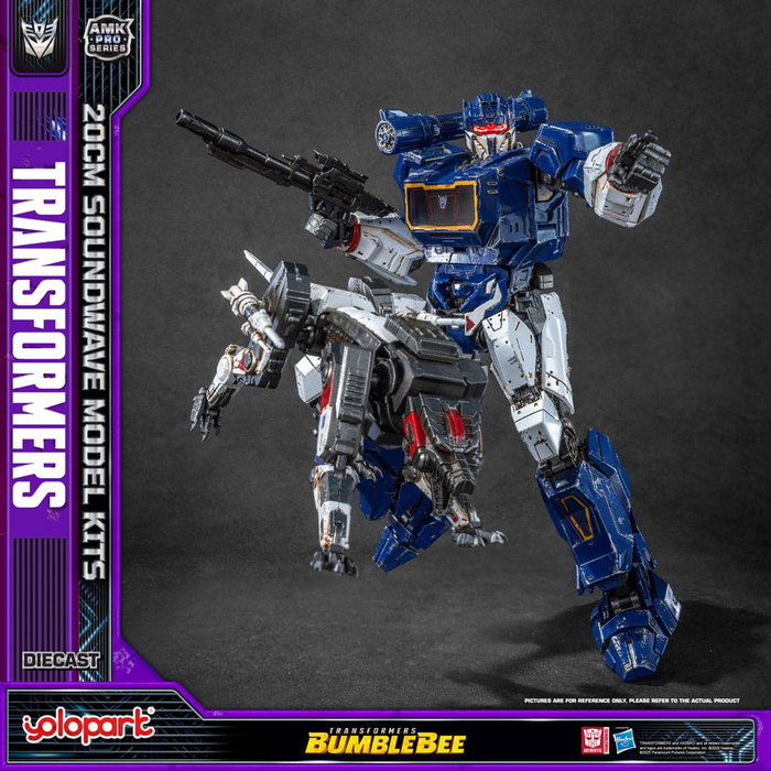 Yolopark Transformers: Bumblebee Maqueta AMK Pro Series Soundwave (Oversea Version)