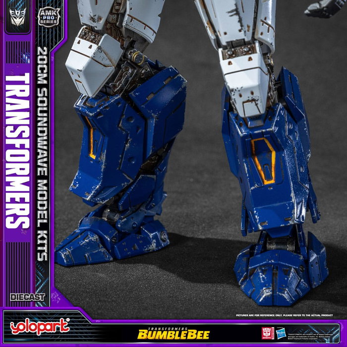 Yolopark Transformers: Bumblebee Maqueta AMK Pro Series Soundwave (Oversea Version)
