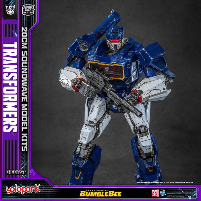 Yolopark Transformers: Bumblebee Maqueta AMK Pro Series Soundwave (Oversea Version)