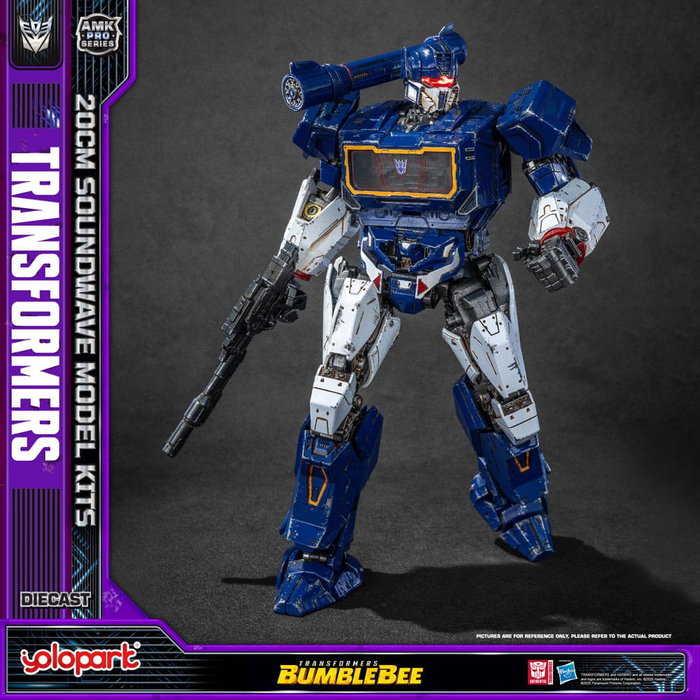 Yolopark Transformers: Bumblebee Maqueta AMK Pro Series Soundwave (Oversea Version)