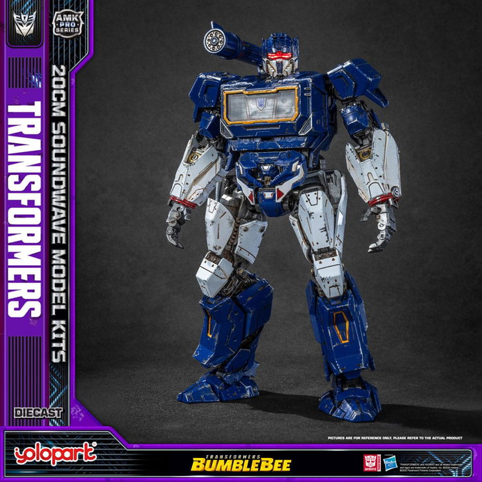 Yolopark Transformers: Bumblebee Maqueta AMK Pro Series Soundwave (Oversea Version)