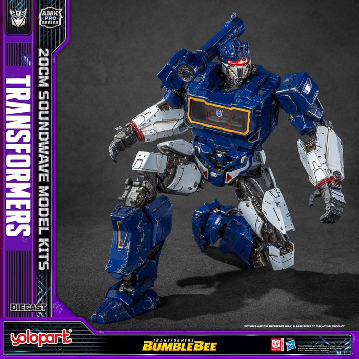 Yolopark Transformers: Bumblebee Maqueta AMK Pro Series Soundwave (Oversea Version)