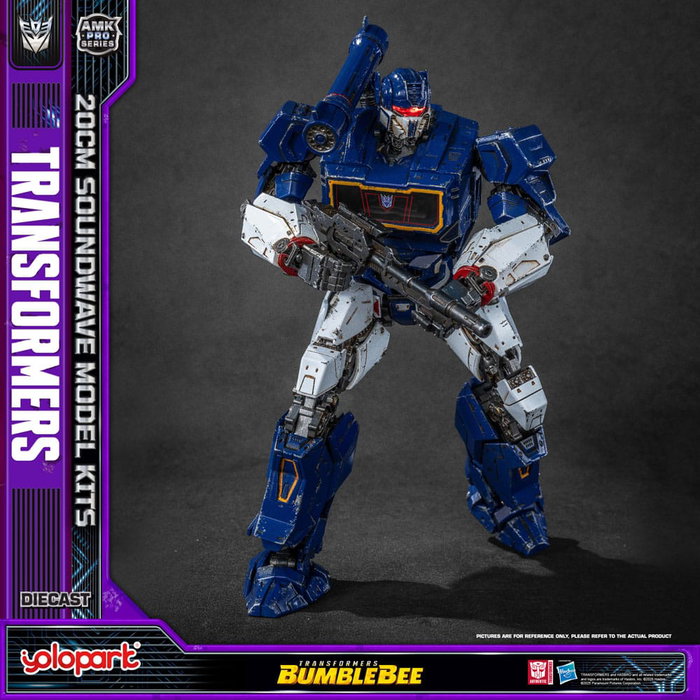 Yolopark Transformers: Bumblebee Maqueta AMK Pro Series Soundwave (Oversea Version)