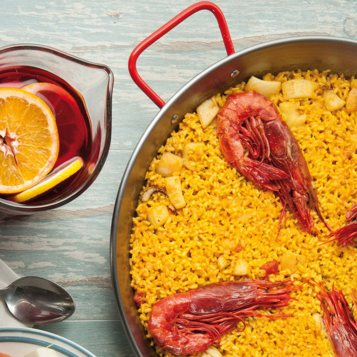 Garcima La Ideal Paellera Pulida Acero Diámetro 32 Cm para 5 Raciones (6 Unidades)