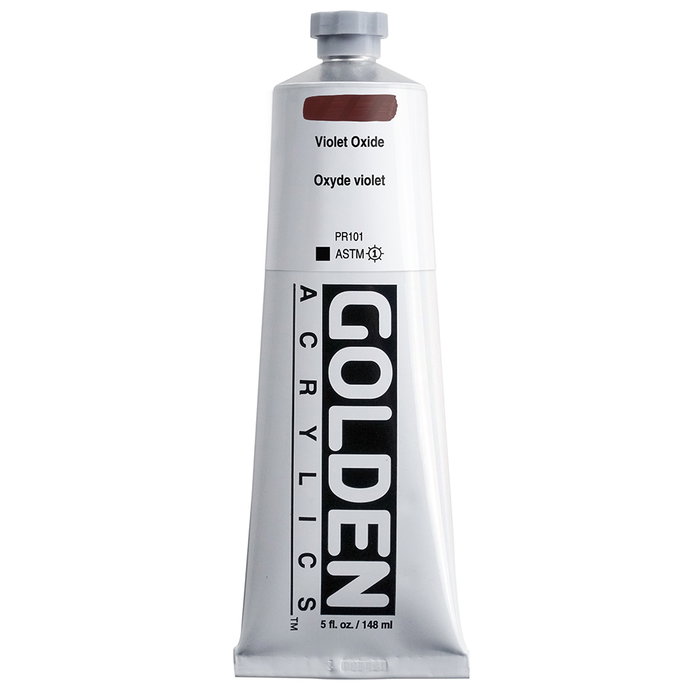 Golden Heavy Body Colores Acrílicos Óxido Violeta 148 ml Golden Heavy Body Colores Acrílicos Óxido Violeta 148 ml