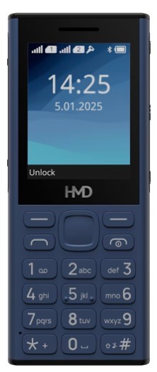 HMD 130 Music (TA-1717) Dual SIM Teléfono Móvil Azul