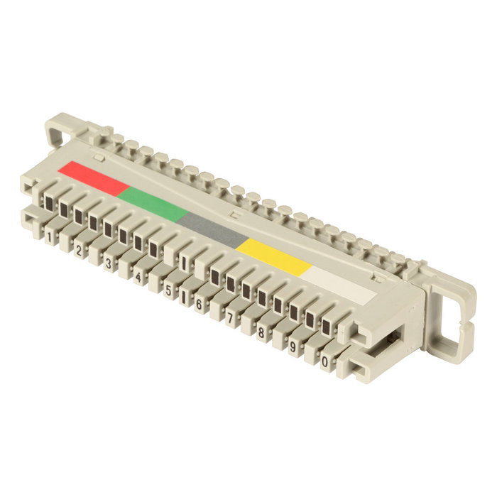 EFB Elektronik 46006.1 Tira de conexión LSA 2/10 a 10DA EFB Elektronik 46006.1 Tira de conexión LSA 2/10 a 10DA