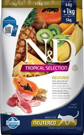 Farmina N&D Cat Tropical Selection Neutered Cordero Pienso para Gatos Esterilizados 5 kg