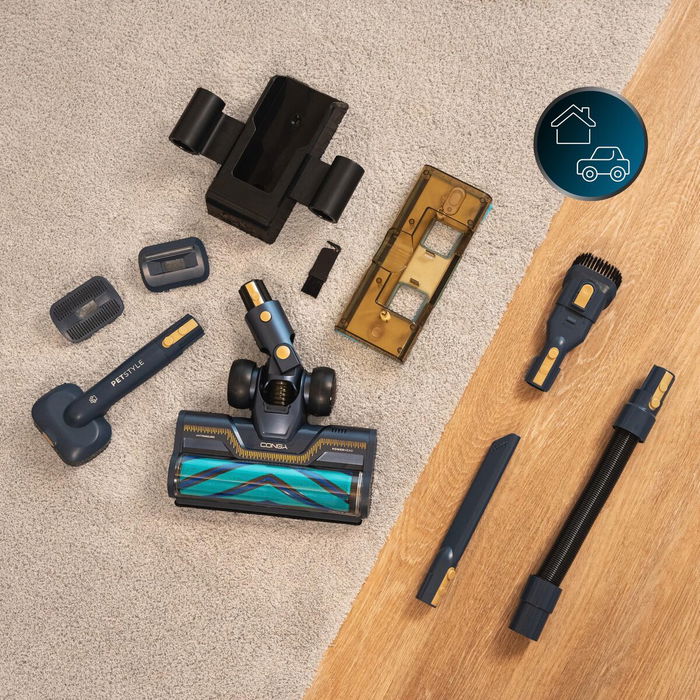 Aspirador Escoba Cecotec RX70 AquaPet Flex 800 W