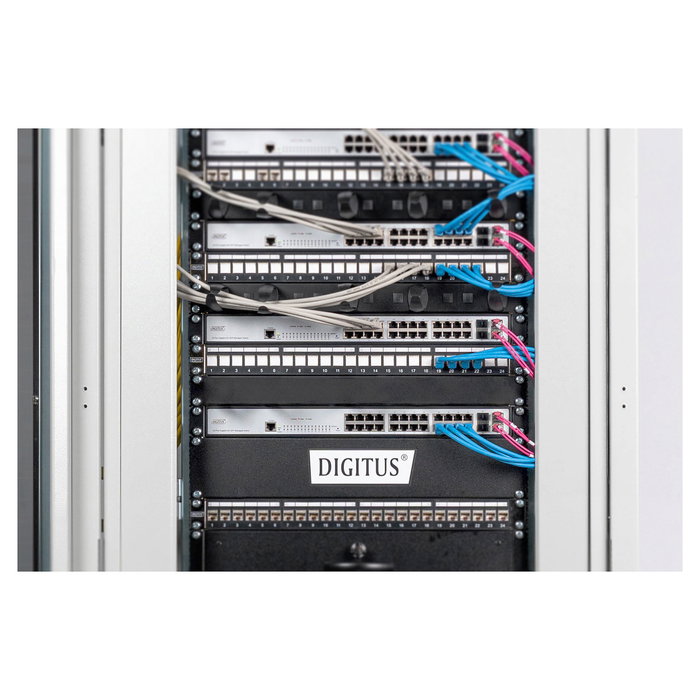 Digitus Tapa Ciega para Armarios 483mm 19 Negro