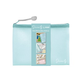 Dohe Pack de 10 Bolsas con Cremallera Serenity A5 Verde en EVA