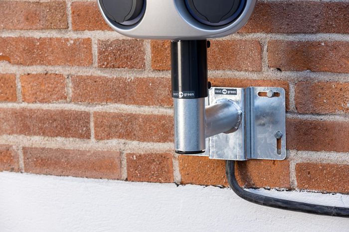 Next Green Angle bracket 60 Soporte para muro de contención o fachada, galvanizado, 60 mm