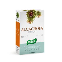 SANTIVERI Alcachofa 40 Cap. Complemento alimenticio para apoyar las funciones digestivas y hepáticas. Apto veganos.