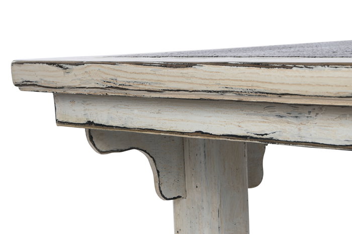 DKD Home Decor Mesa Centro Item Home Blanco Marron 167 x 90 x 50 cm DKD Home Decor Mesa Centro Item Home Blanco Marron 167 x 90 x 50 cm