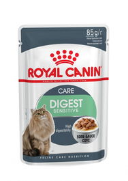 Royal Canin Alimento Húmedo para Gato Digest Sensitive en Gravy, 12 Bolsitas de 85 gr