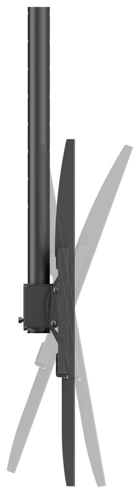 Aisens Soporte de Techo Pro CT100TSLE-393 para TV de 50-100 Pulgadas, Negro