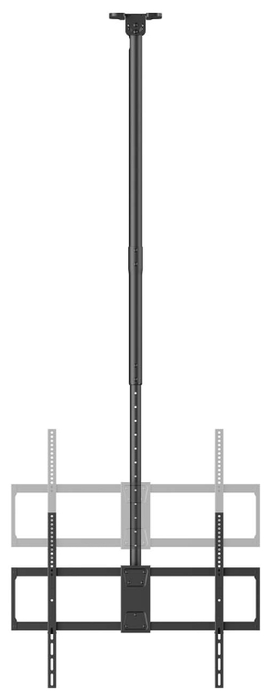 Aisens Soporte de Techo Pro CT100TSLE-393 para TV de 50-100 Pulgadas, Negro