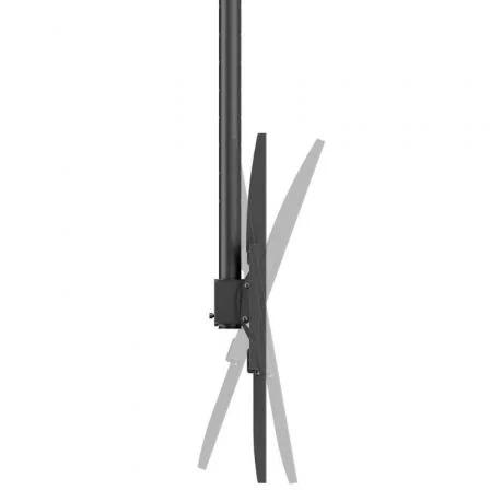 Aisens CT100TSLE-393 Soporte de Techo Inclinable, Giratorio, Nivelable y Extensible para TV de 50-100" hasta 80kg en Negro