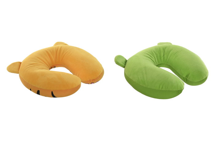 DKD Home Decor Cojín de Viaje de Poliéster y Spandex, Surtido de 2 unidades DKD Home Decor Cojín de Viaje de Poliéster y Spandex, Surtido de 2 unidades