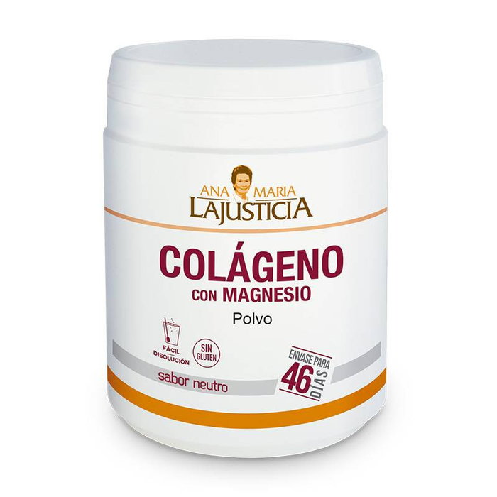 Ana Maria Lajusticia Colágeno con Magnesio Sabor Neutro 350 g Ana Maria Lajusticia Colágeno con Magnesio Sabor Neutro 350 g