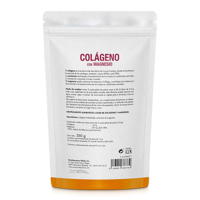 Ana Maria Lajusticia Colágeno con Magnesio Polvo 350 gr Ana Maria Lajusticia Colágeno con Magnesio Polvo 350 gr