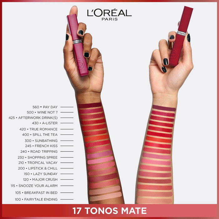 L'Oréal Paris Infaillible Matte Resistance Labial Líquido 100-fairytale endin L'Oréal Paris Infaillible Matte Resistance Labial Líquido 100-fairytale endin