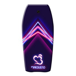 Marbueno Tabla de Surf Diseño Triángulos 84 cm Retráctil