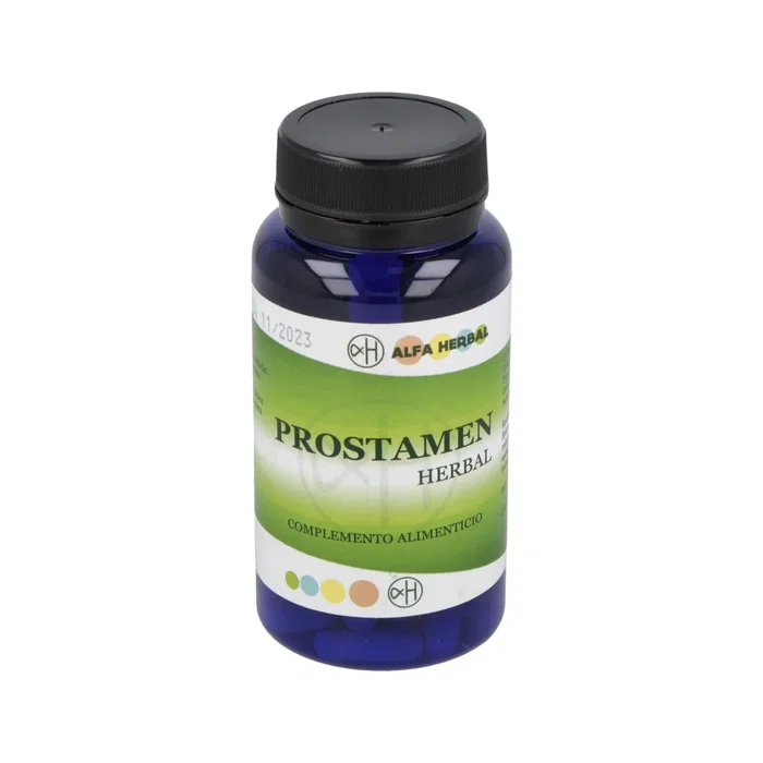 Alfa Herbal Prostamen Herbal 60 Cápsulas - Suplemento para Salud de la Próstata y Urinaria - Hipertrofia Prostática Benigna Alfa Herbal Prostamen Herbal 60 Cápsulas - Suplemento para Salud de la Próstata y Urinaria - Hipertrofia Prostática Benigna