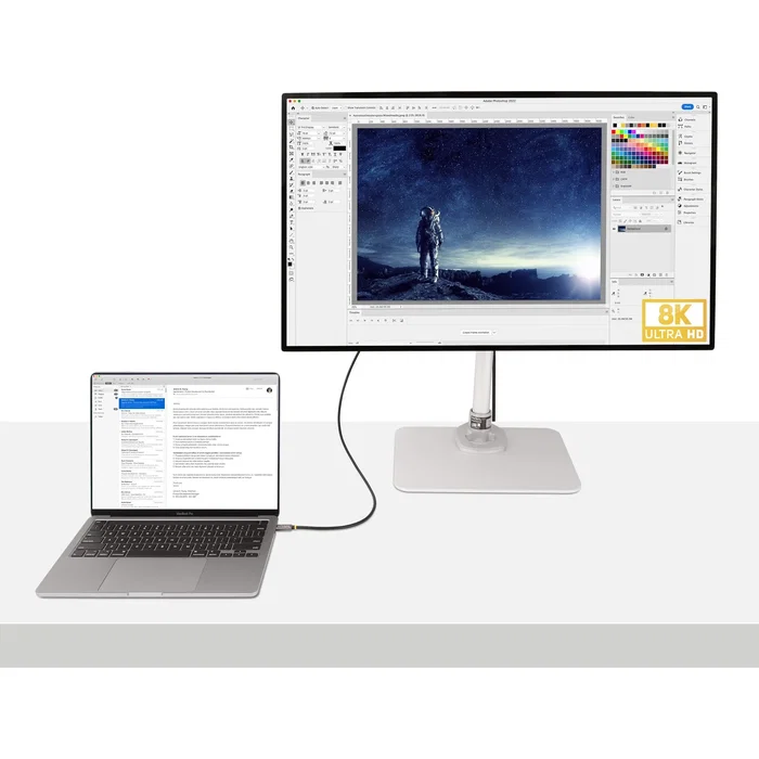 StarTech CC1M-40G-USB-CABLE Cable USB-C USB4 Gen 2x2 Certificado USB-IF 40 Gbps Power Delivery 100W Vídeo 8K 60Hz Longitud 1 Metro