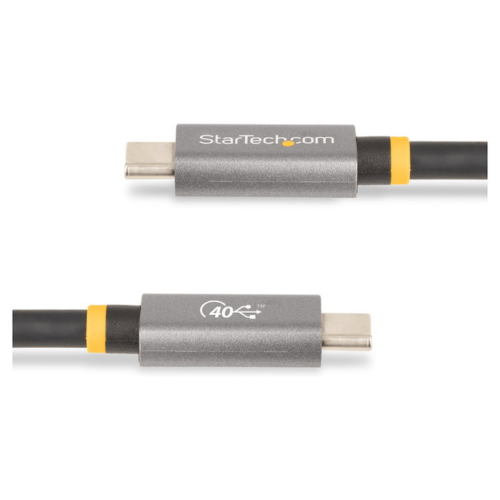 StarTech.com Cable USB4 de 1m USB-C a USB-C 40Gbps Negro