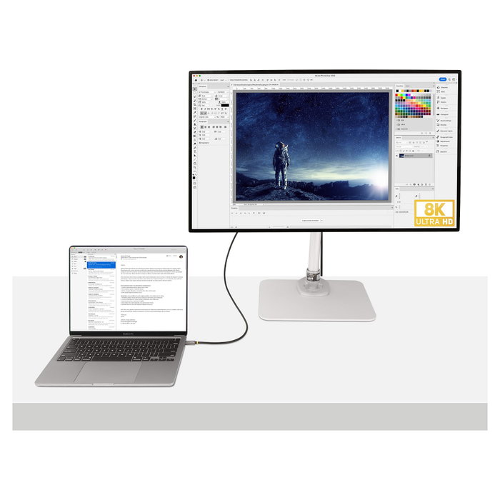 StarTech.com Cable USB4 de 1m USB-C a USB-C 40Gbps Negro