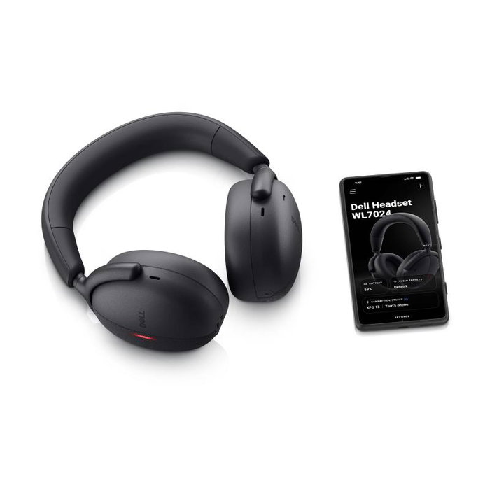 Dell Premier WL7024 Wireless ANC Headset Negro Dell Premier WL7024 Wireless ANC Headset Negro