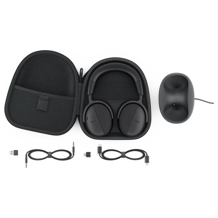 Auriculares con Micrófono Dell WL7024-DEMEA Negro Auriculares con Micrófono Dell WL7024-DEMEA Negro