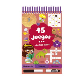 AUZOU EDITIONS, 45 juegos... mientras espero - Céline Potard