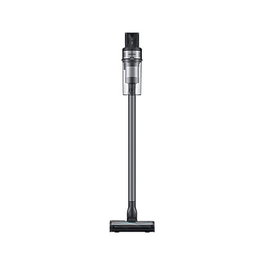 Samsung Jet 75e CompleteClean Aspiradora Escoba 2 en 1 Sin Bolsa - Aspirador Multiciclónico con Batería Ion-Litio para Alfombra y Suelo Duro, Negro y Cromo (VS20B75BCR5)