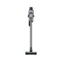 Samsung Jet 75e CompleteClean Aspiradora Escoba 2 en 1 Sin Bolsa - Aspirador Multiciclónico con Batería Ion-Litio para Alfombra y Suelo Duro, Negro y Cromo (VS20B75BCR5)